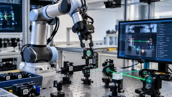 MIT robot assembles laser cavity in 50 steps, self-corrects after disruption